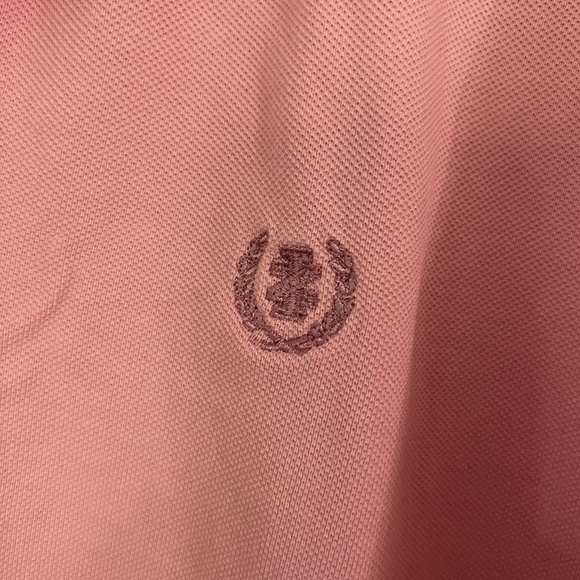 IZOD Polo Shirts XL Pink Blue Striped Set Collared Casual Short Sleeve Preppy - Picture 8 of 11